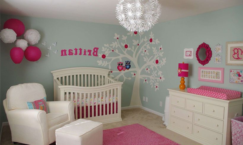 طراحی اتاق دختر بچه
