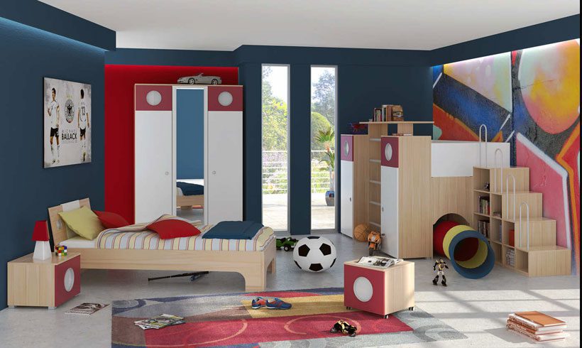 طراحی اتاق کودک پسر