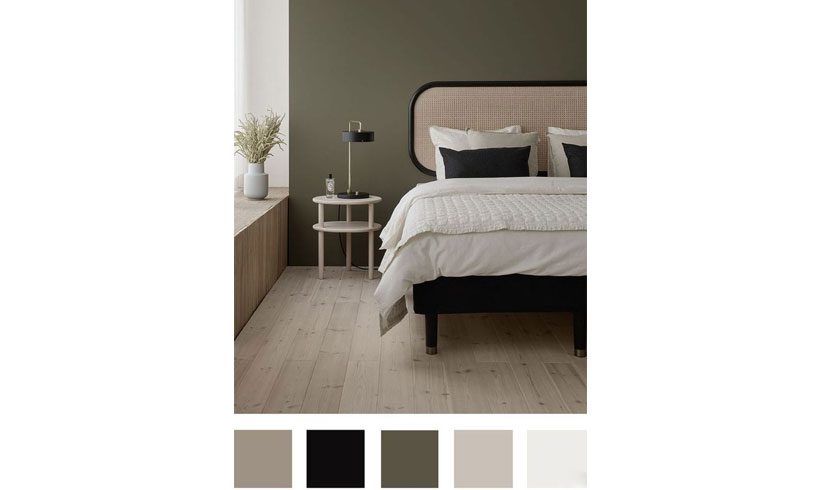 ترکیب بندی رنگ اتاق خواب
