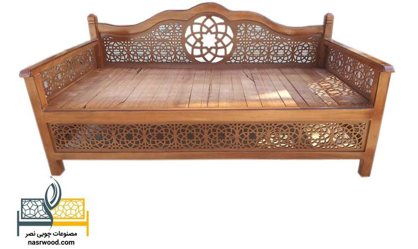 تخت سنتی صنایع چوب نصر