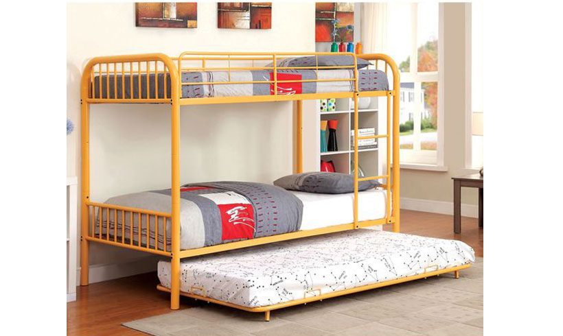 مدل تخت کودک و نوجوان دو طبقه ساده