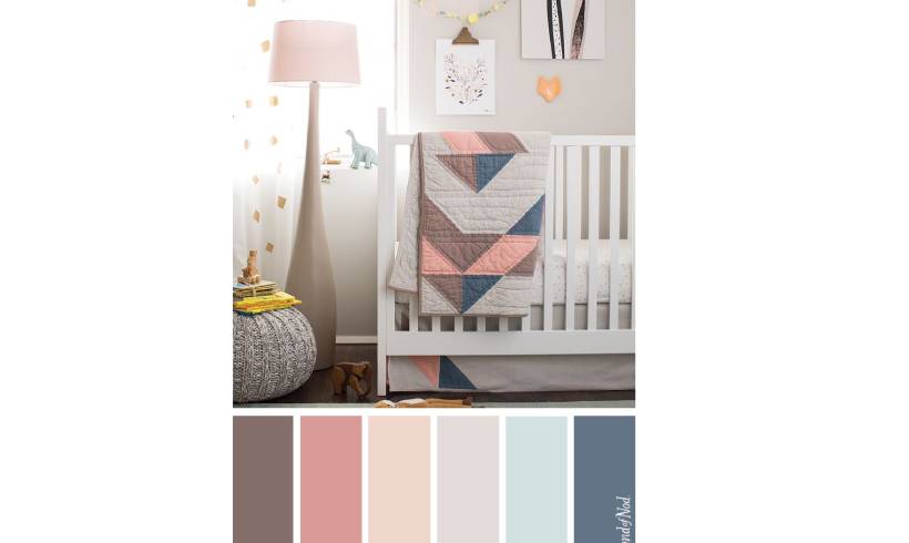 ترکیب رنگ اتاق خواب بچه