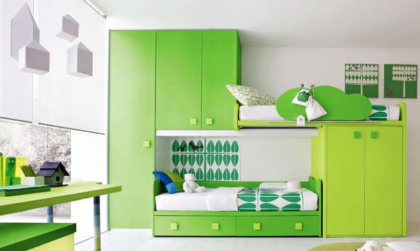 رنگ سبز اتاق کودک از نظر روانشناسی