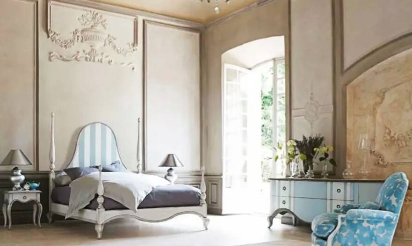 مدل اتاق خواب فرانسوی کلاسیک