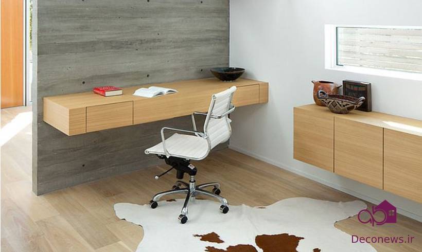 مدل دفتر کار خانگی کوچک سبک اسکاندیناوی
