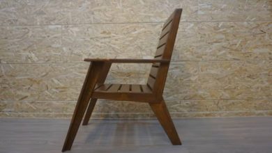 آموزش ساخت صندلی با پالت چوبی