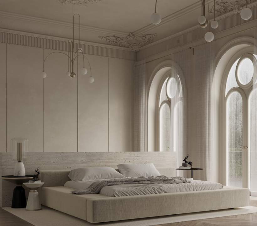 نئوکلاسیک در اتاق خواب