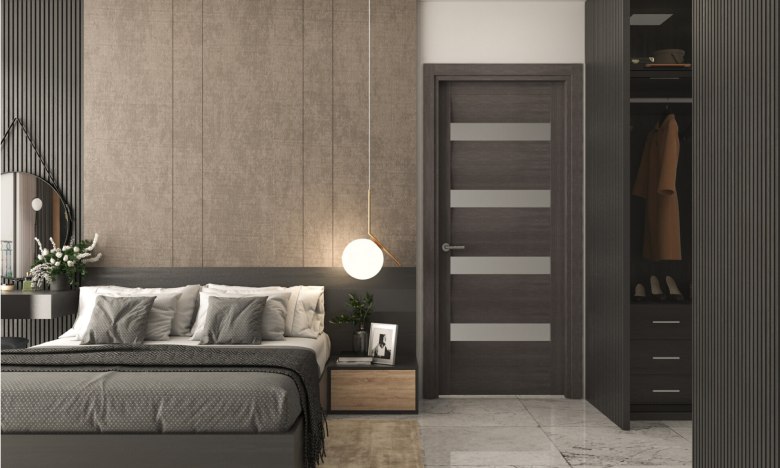 بهترین رنگ درب اتاق خواب